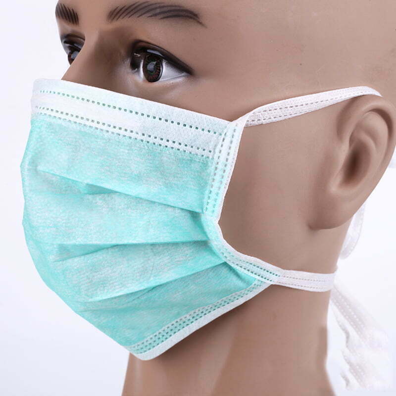 3 Ply Face Mask With Tie Medpos
