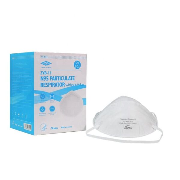 FFP2_NR N95__Respirator__Cup_Mask التعبئة والتغليف