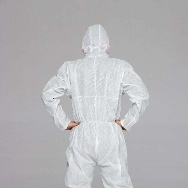 Blanco-Desechable-Polipropileno-Coverall