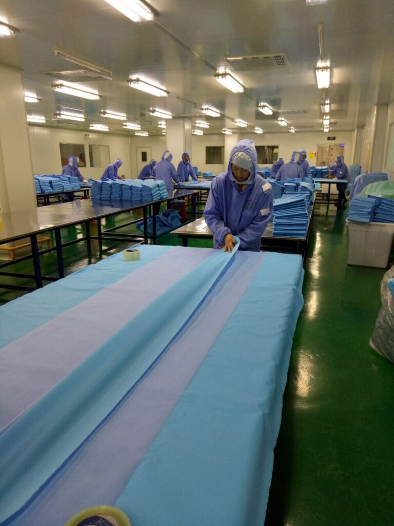 Surgical Drape Back Table Cover Workshop