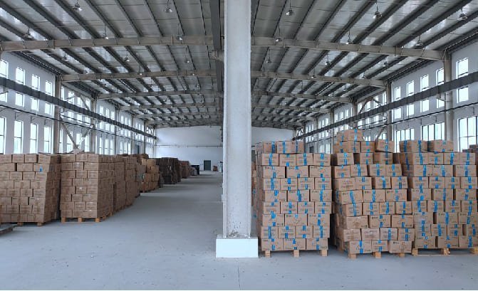 Warehouse of Disposable Face Mask