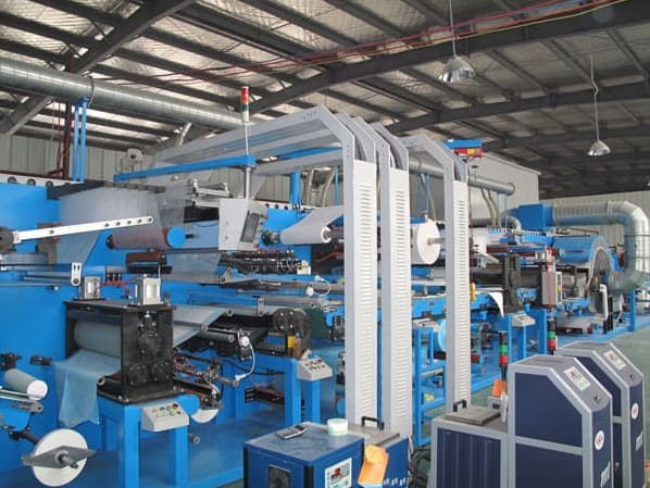 disposable underpad chux pad pet pad production line
