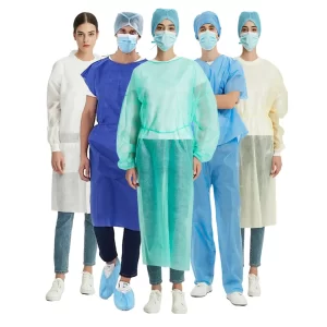 key features to look for in a disposable gown