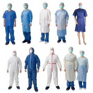 manufacture of disposable gowns