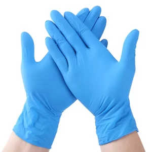 What materials are disposable gloves made of