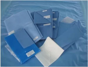 What are the different types of sterile surgical drapes