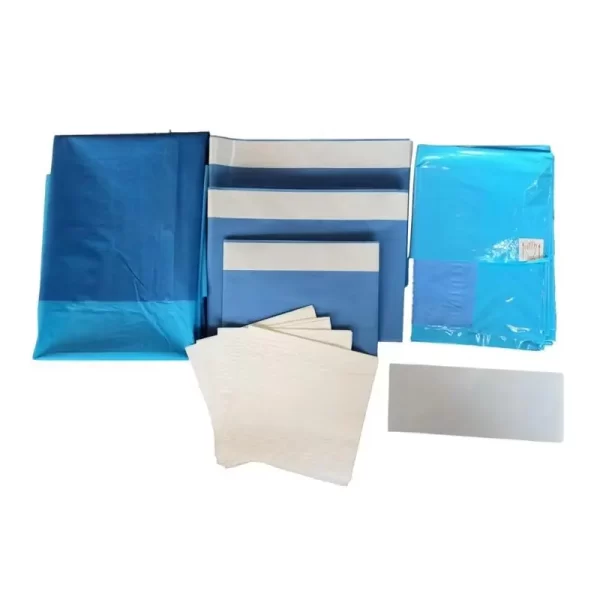 How are sterile surgical drapes made