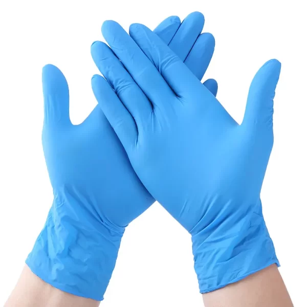 What materials are disposable gloves made of